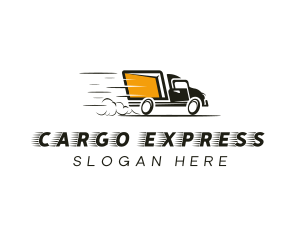 Express Delivery Truck logo design