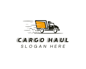 Express Delivery Truck logo design