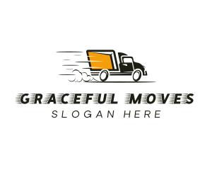 Express Delivery Truck logo design