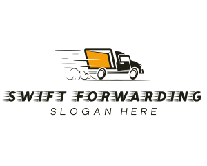 Express Delivery Truck logo design