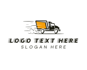 Express Delivery Truck Logo