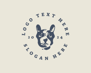 Hand Drawn - Puppy Dog Grooming logo design