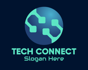 Global Circuit Tech Company logo design