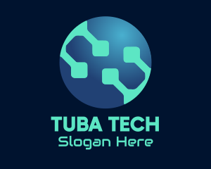 Global Circuit Tech Company logo design