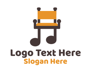 Musical Note Chair Logo