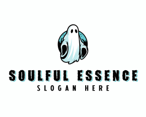 Soul - Spooky Scary Ghost logo design