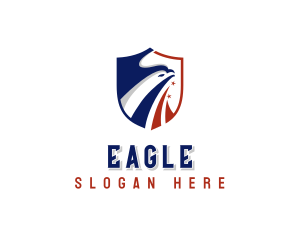 Political USA Eagle logo design