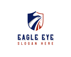 Political USA Eagle logo design