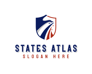 Political USA Eagle logo design