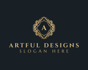 Luxury Floral Boutique logo design