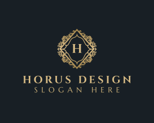 Luxury Floral Boutique logo design