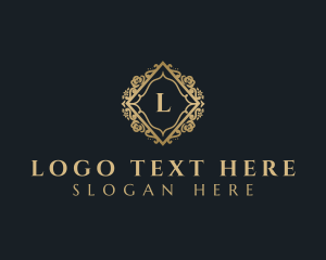 Expensive - Luxury Floral Boutique logo design