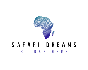 Africa - Africa Map Company logo design