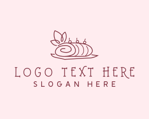 Lineart - Sweet Cake Dessert logo design