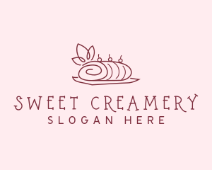 Sweet Cake Dessert logo design