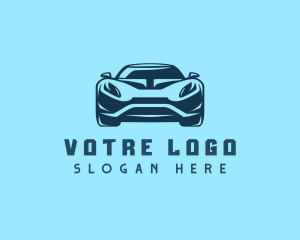 Driving - Sports Car Automotive logo design