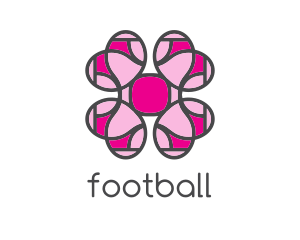 Pink - Pink Flower Garden logo design