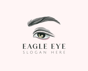 Beauty Salon Eye Makeup logo design