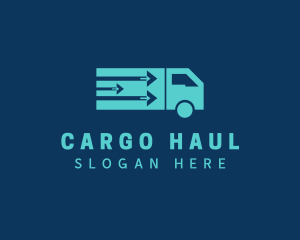 Arrow Delivery Truck logo design