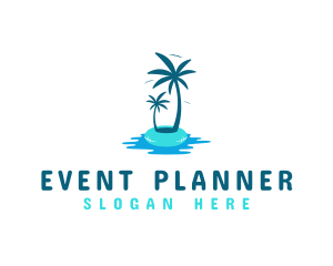 Destination - Summer Island Destination logo design