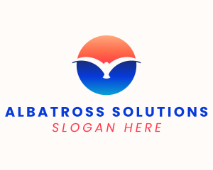 Albatross - Fly Bird Sanctuary logo design