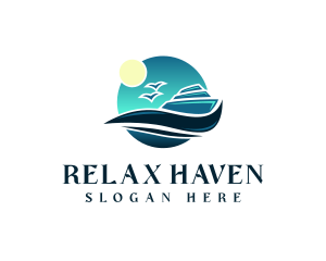 Vacation - Cruise Ship Vacation logo design