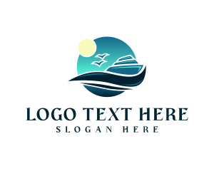 Cruise Ship Vacation Logo