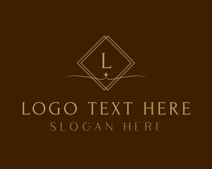 Golden - Elegant Luxury Boutique logo design