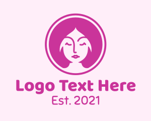 Makeup Blogger - Beauty Salon Woman logo design