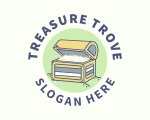 Treasure Chest Gold logo design