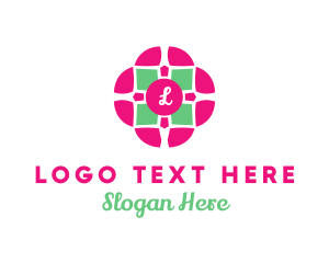 Flower Boutique Tile Logo