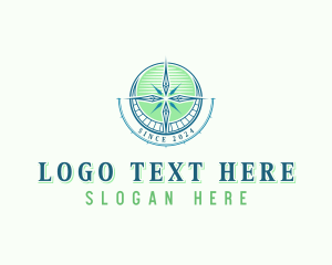 Outdoor - Outdoor Adventure Navigation logo design