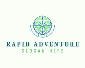 Outdoor Adventure Navigation logo design