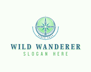 Outdoor Adventure Navigation logo design