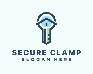 Key Home Security logo design