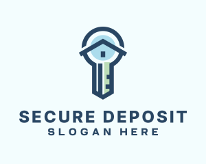 Key Home Security logo design