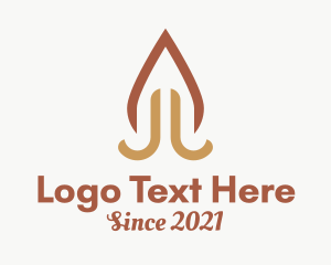 Worship - Scented Candle Light logo design