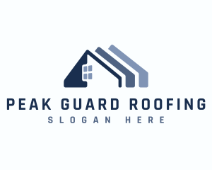 House Roofing Realty logo design