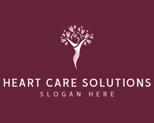 Woman Wellness Beauty logo design