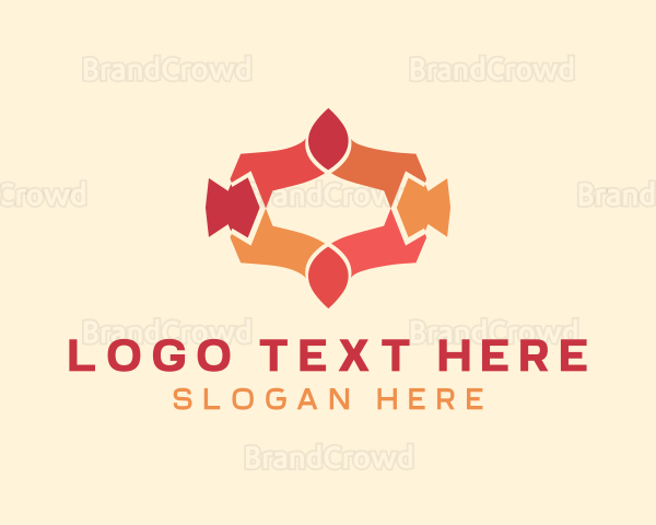 Decorative Business Mosaic Logo