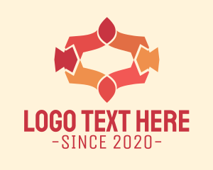 Decorative Business Mosaic Logo