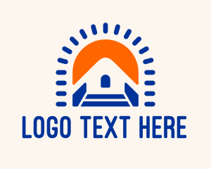 Rental - Modern Home Builder logo design