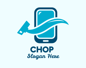 Mobile - Mobile Phone Cleaner logo design