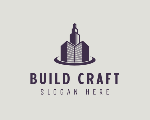 Building Contractor Realty logo design