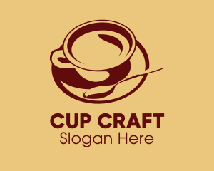 Cup - Teaspoon Cup & Saucer logo design