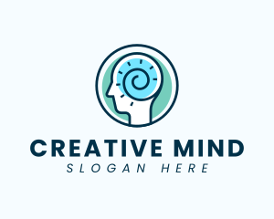 Human Mind Idea logo design