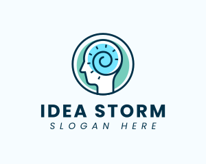 Human Mind Idea logo design