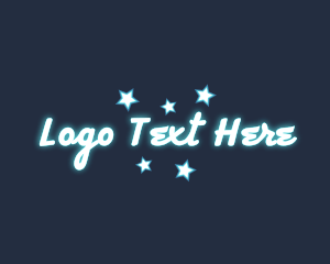 White - Glamorous Glowing logo design