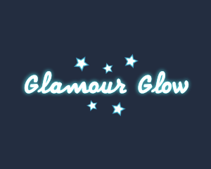 Glamorous Glowing logo design