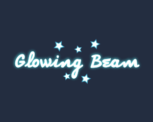 Fluorescent - Glamorous Glowing logo design